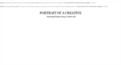 Desktop Screenshot of portraitofacreative.com